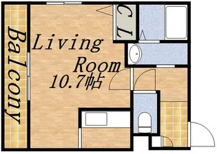 カサ・デ・アンジェラ【4階】の間取り