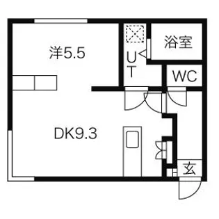 GRAND COMFORT 麻生(グラン コンフォート)【402号室号室】の間取り