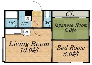 ウエストインサッポロ【2階】の間取り