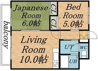 北海道札幌市西区宮の沢一条2丁目【マンション】の間取り