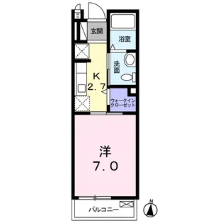 アウローラ【3階】の間取り