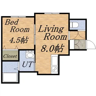 プリマベラ【110号室】の間取り