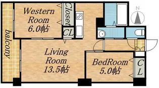 第50松井ビル【3階】の間取り