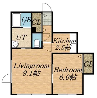 クリエート麻生【302号室】の間取り