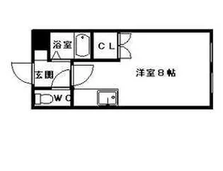 T・ハウスⅡ【00405号室】の間取り