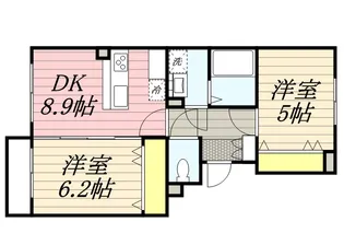 レジェンドコート琴似【00105号室】の間取り