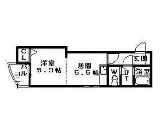 ツインビルいとう2号館【00407号室】の間取り