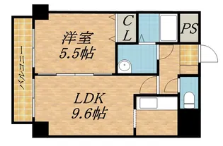 フォレストハイムN18【7階】の間取り