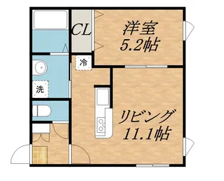 ミカエルアルファ【4階】の間取り