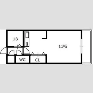 ロイヤルステージ24【3階】の間取り