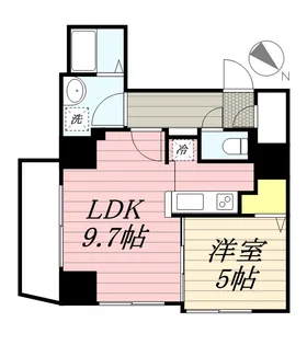 スペチアーレ麻生【10階】の間取り