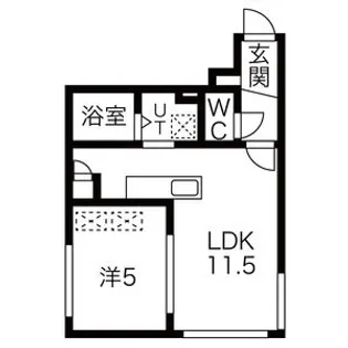 THE RESIDENCE【3階】の間取り
