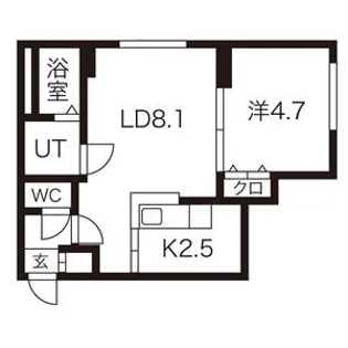 エクセレント壱番館【2階】の間取り