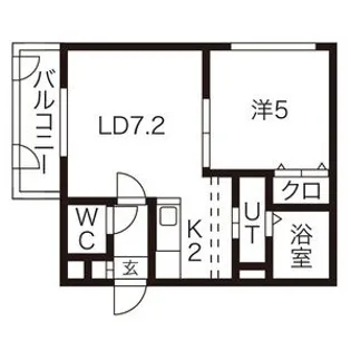 エクセレント壱番館【2階】の間取り