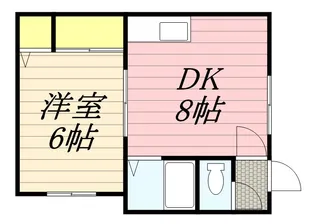 リトルパーク3【101号室】の間取り