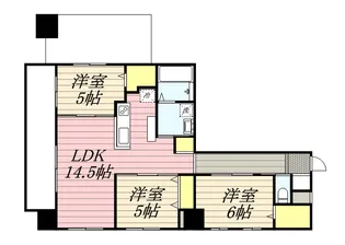 モルティーニ表参道【4階】の間取り