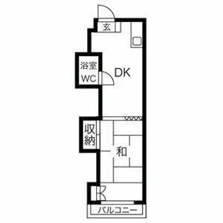 メゾン16【0415号室】の間取り
