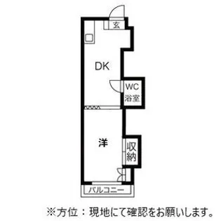 メゾン16【0112号室】の間取り