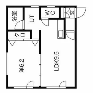 ダイアナ エコ【202号室】の間取り