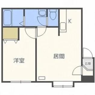 ペパーミント【201号室】の間取り