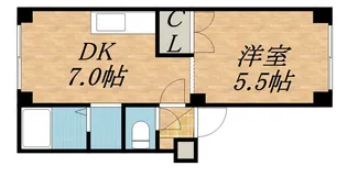アーバンマンション2【101号室】の間取り