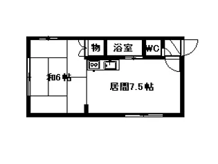 ハイムリバーフィールド【3階】の間取り