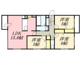 オペラ【3階】の間取り
