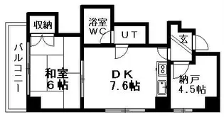 リージェントパーク【8階】の間取り
