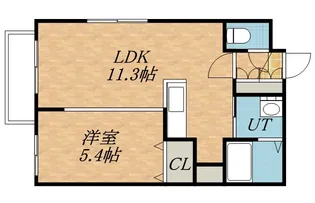 ミエル【4階】の間取り