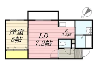 スペランツァ発寒【3階】の間取り