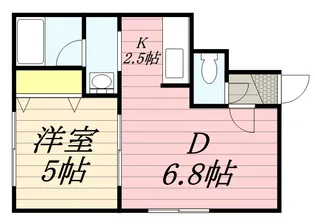 サンロード【0101号室】の間取り
