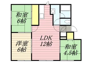メイユールトータスA棟【0103号室】の間取り