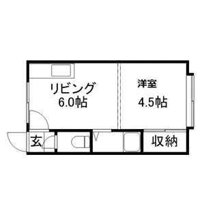 メゾン17【11号室】の間取り
