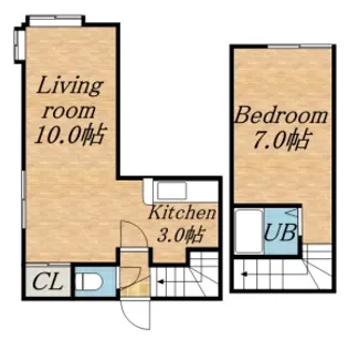 アメニティーライフ318【101号室】の間取り