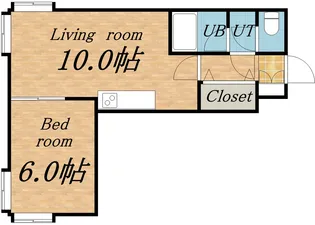 ソニア316【101号室】の間取り