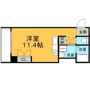 ノースアクシア【2階】の間取り