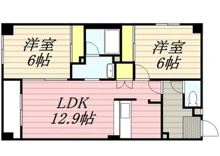 稲嶺館【1階】の間取り