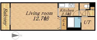 Y’S南円山【3階】の間取り