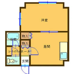 スカイパーク麻生 III【302号室】の間取り