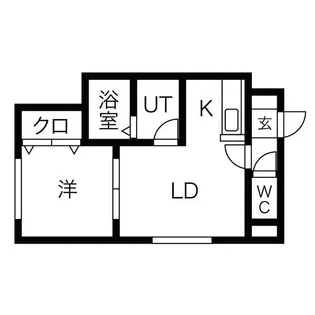 サンテラスCASAⅠ【201号室】の間取り
