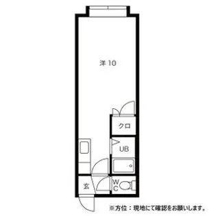フロンティアKⅢ【0302号室】の間取り