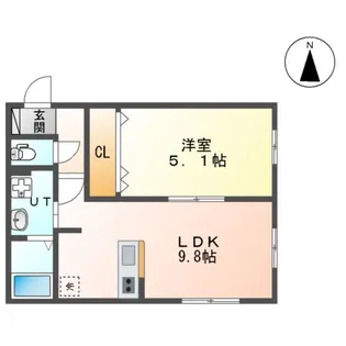 CHISE【1階】の間取り