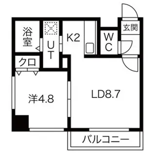 エクセレントプレイス宮の沢【4階】の間取り