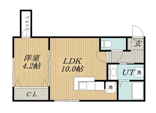 インデックス手稲【3階】の間取り