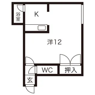 ステージイン西町【201号室】の間取り