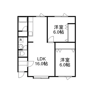やすらぎ【1階】の間取り