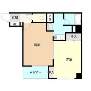 メゾンド琴似【9階】の間取り