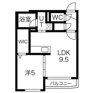 センティール手稲本町 (SENTIR手稲本町)【205号室】の間取り