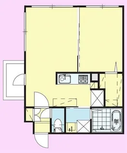 モルティーニ南円山【4階】の間取り