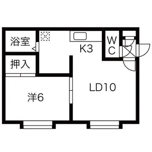 アムール8【3階】の間取り